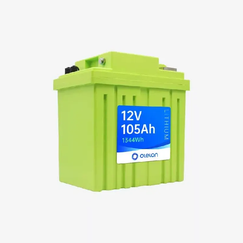 12V 105Ah modulært LiFePO4-batteri